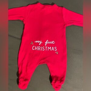 Old Navy - My First Christmas Onesie - NB
